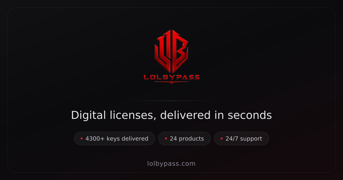 Статус продуктов | LolBypass